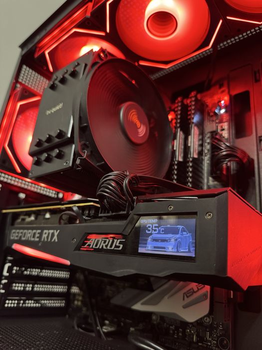 Геймърски компютър i7-8700K, RTX3060ti, 32GB