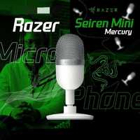 СКИДКА! RAZER Seiren Mini Mercury  Кондесаторный Микрофон USB