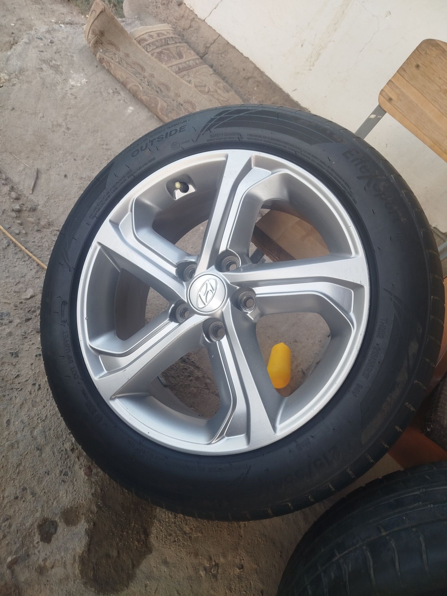 Диски с шины 215/55 R17