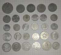 Монеты разных стран алюминиевые