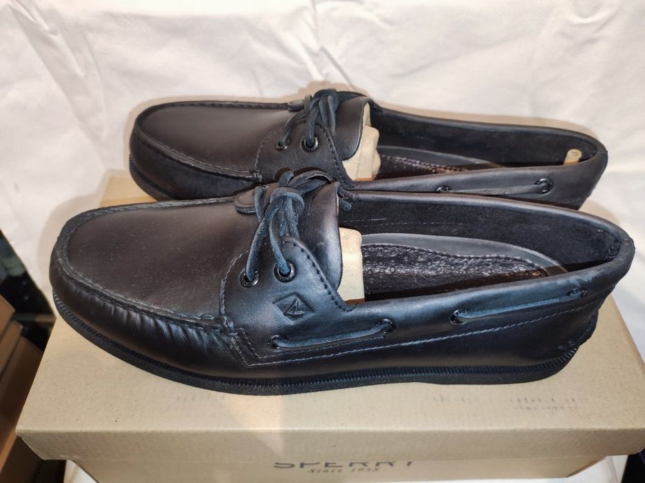 Стилни мъжки мокасини от естествена кожа Sperry №44