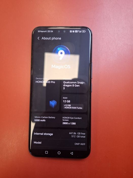 Honor 400 Pro с Гаранция