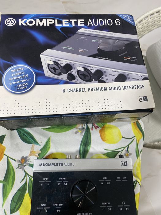 аудио карта интетфейс