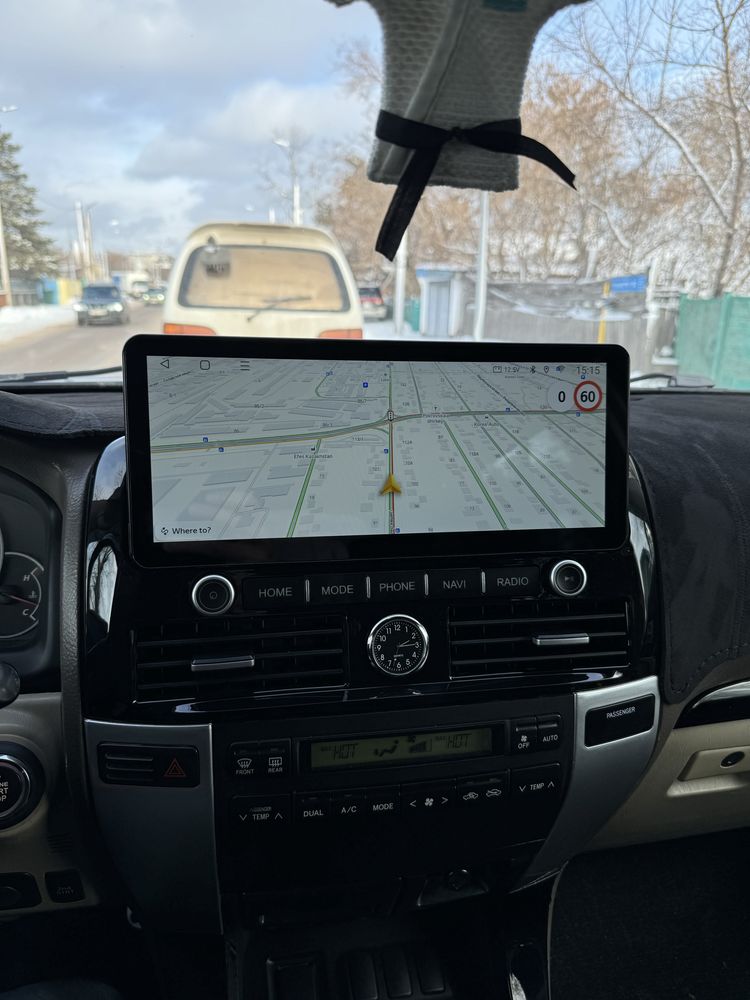 Руль с монитором Toyota Prado 120
