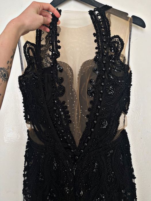 Черна бална рокля от Berna Moda