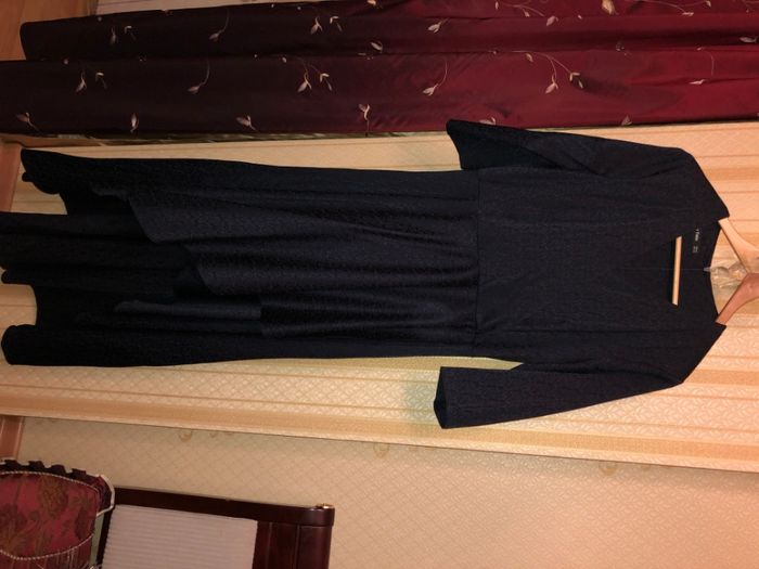 Черное вечернее платье. Размер 46-48.