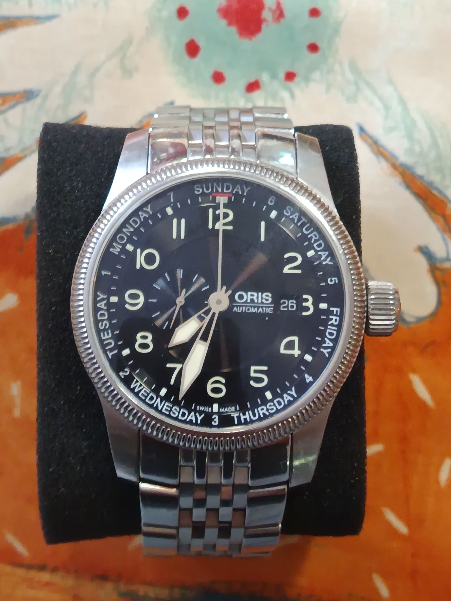 Часовник Oris big crown day,date