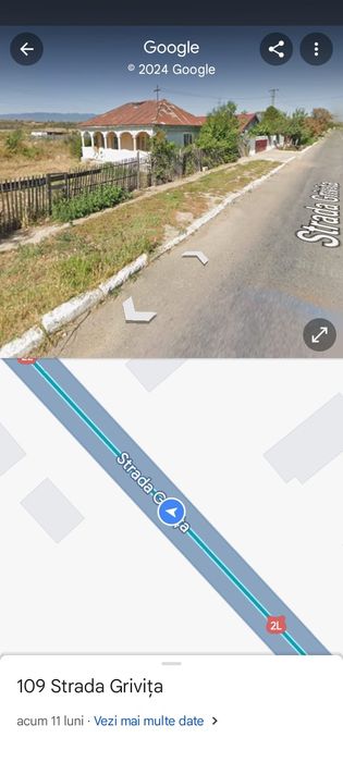 Vând casă bătrânească cu teren