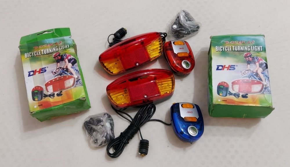 Semnalizare sport și alarma bicicleta, sonerie si poziții pe led, Noi