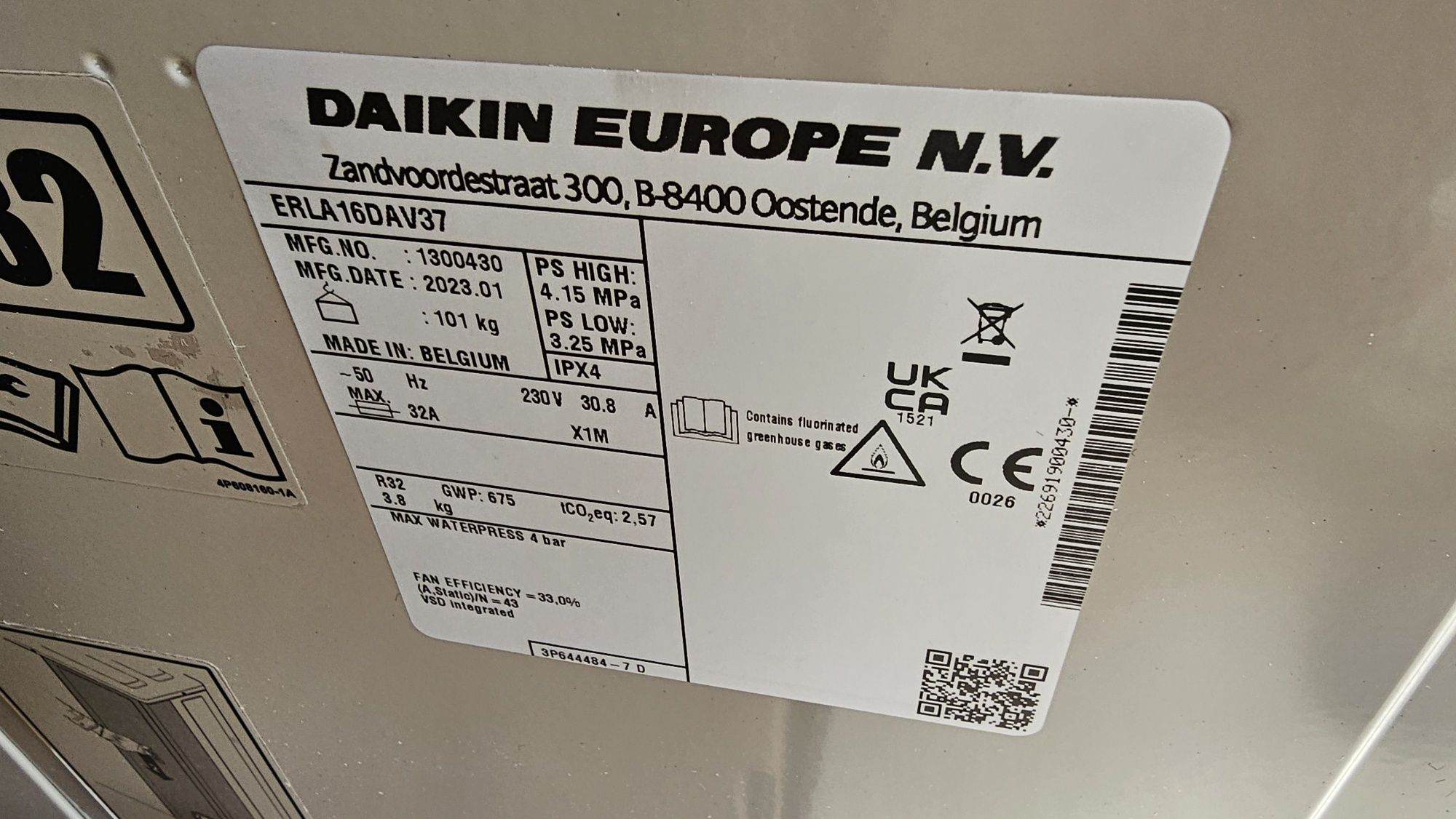 ПРОМОЦИЯ !!!  Daikin Altherma 16kw ERLA16 EBBH16 нова термопомпа монта