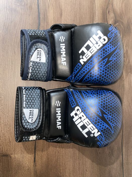 перчатки черепашки для боевых единоборств (mma)