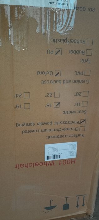 Инвалидный коляска новый