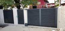 garduri și porți fier forjat stil jaluzea sipca metalica bca etc