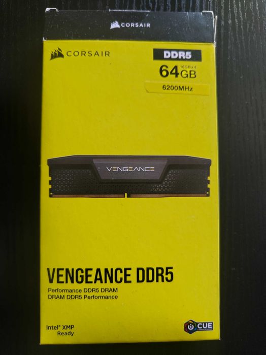 Memorie RAM Corsair Vengeance 64GB DDR5 6200MHz CL32 Quad Channel Kit