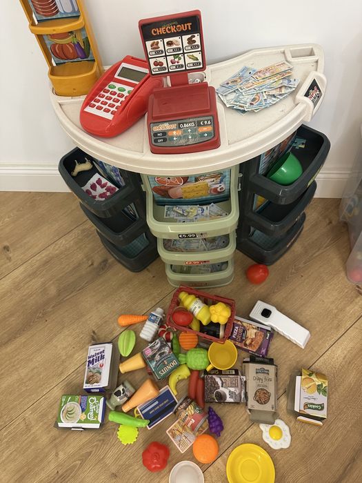 Supermarket pentru copii casa de marcat magazin