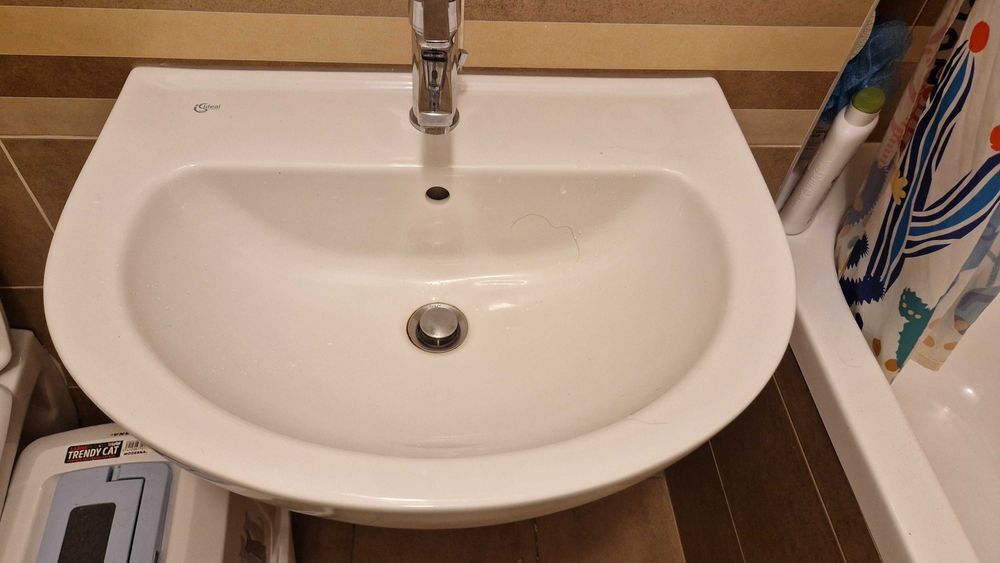 Chiuveta baie suspendata  60 x 46 cm Ideal Romstal