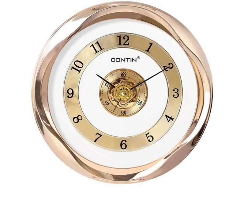 Кръгъл стенен часовник. Диаметър: 30см