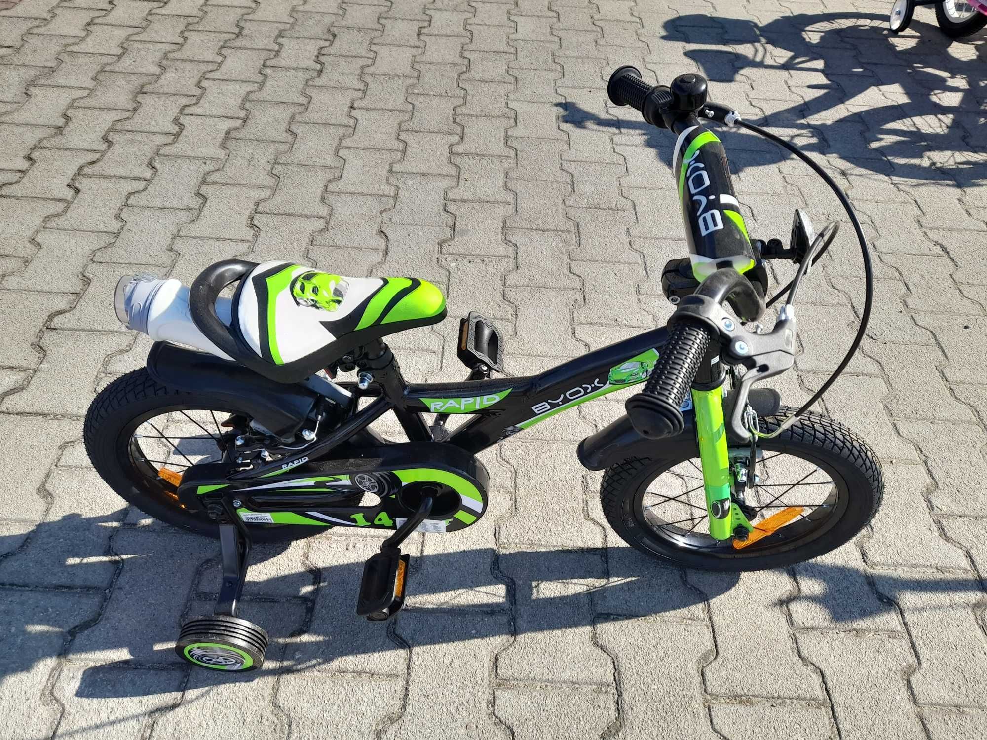 BYOX Велосипед 14" RAPID зелен