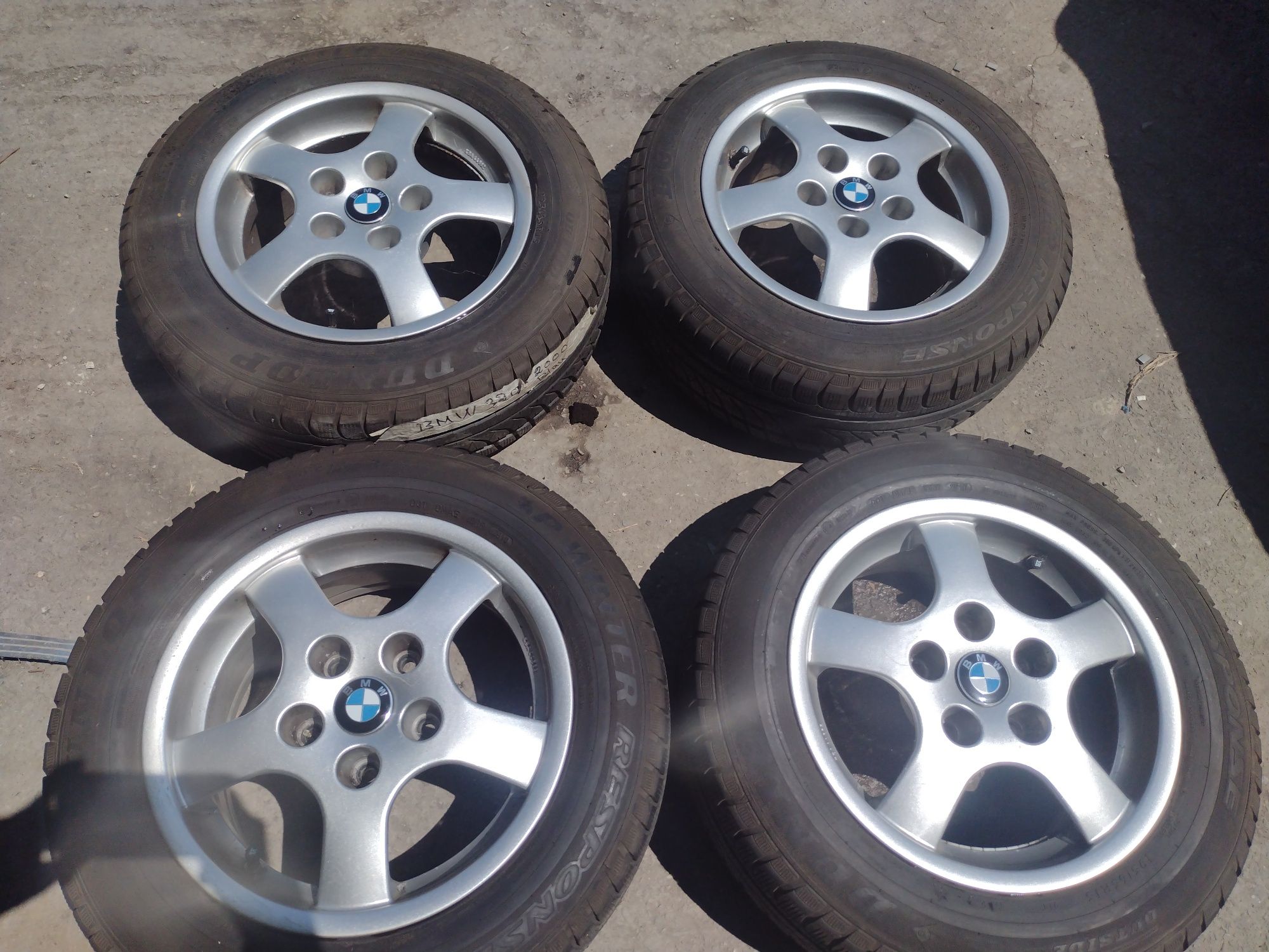 Перфектни Borbet 15-5x120 ET35  7j BMW E46
