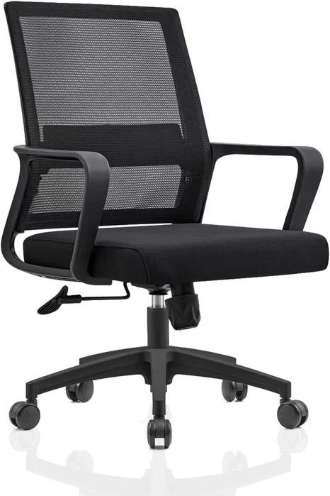 Scaun ergonomic birou Zeape, reglabil, negru