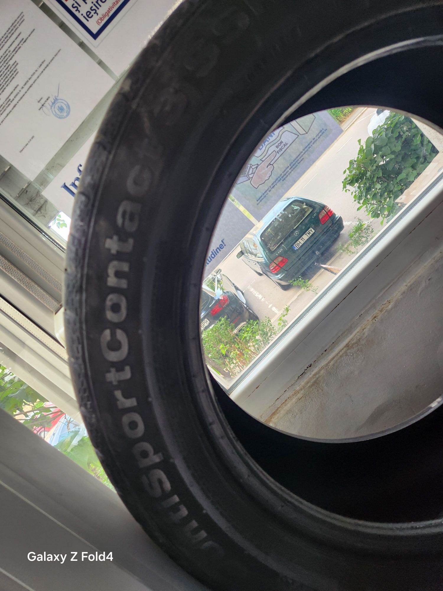 Vand 2 cauciucuri vară runflat ContiSportContaft 3 SSR 245/50/18