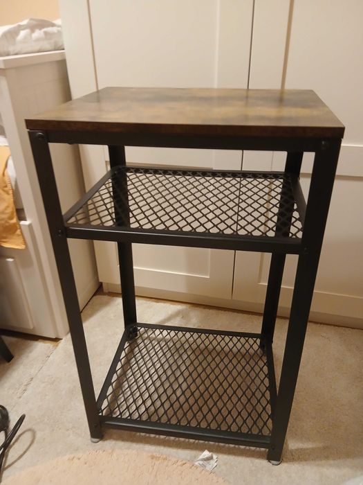 Masuta superba robusta metalica, 35 x 45 x 75 cm noua reducere 60%