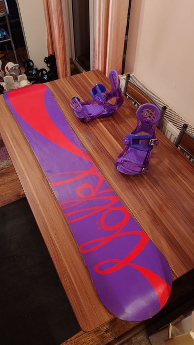 Placa Snowboard Volkl Shine 152cm cu legaturi Ride M