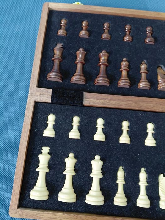 Sah din lemn, nou, 2 regine, design deosebit