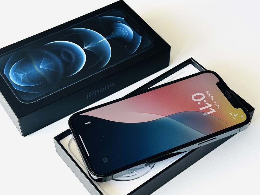 Iphone 12 Pro 128GB Blue 100% Батерия! Гаранция 6 месеца