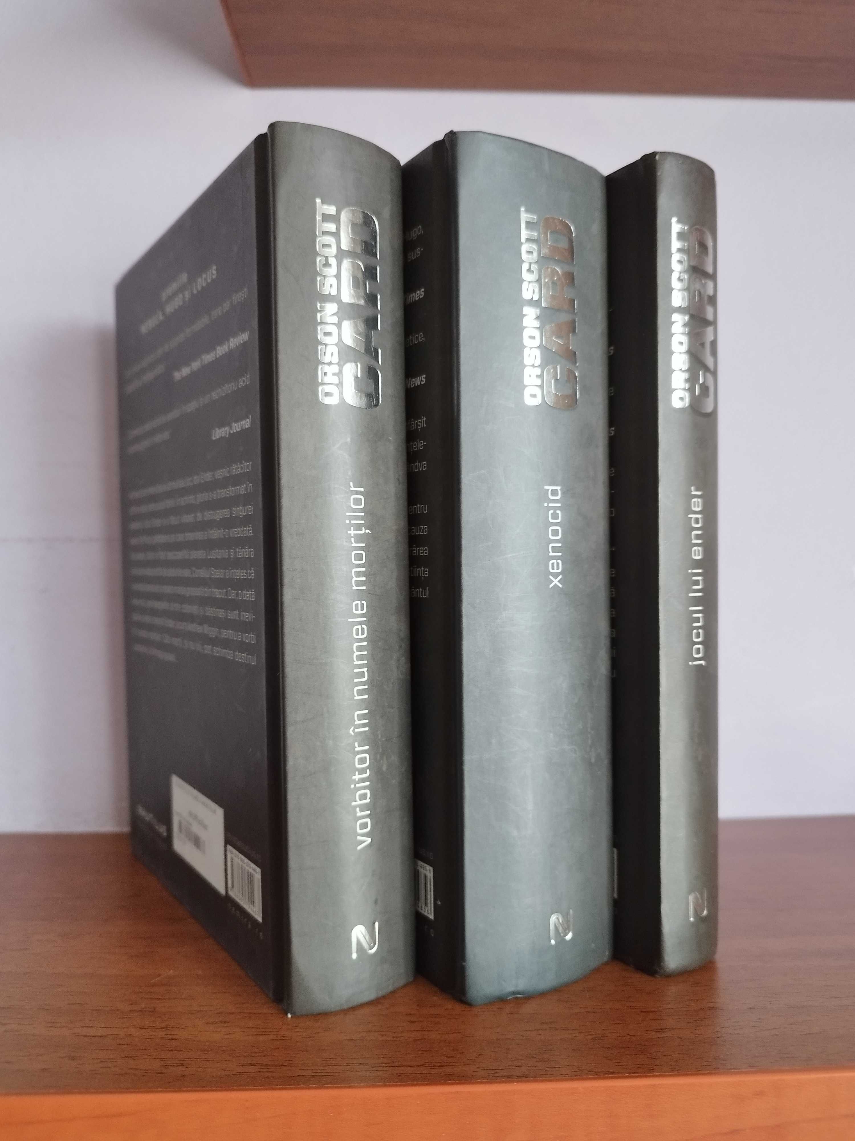 Orson Scott Card -  Saga lui Ender (3 vol, hardcover)