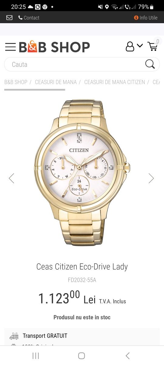 Ceas Citizen Eco Drive