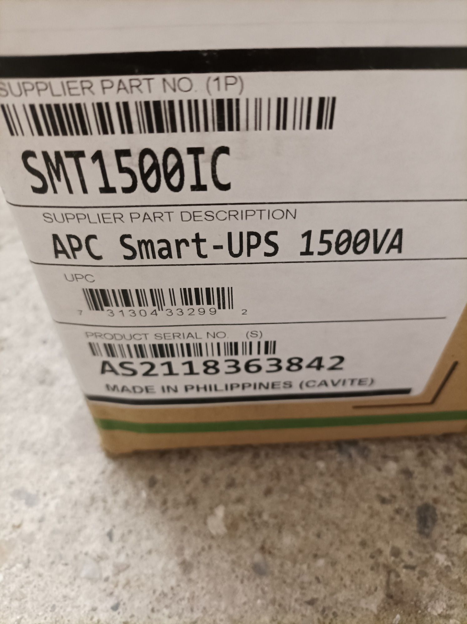 APC Smart UPS 1500VA