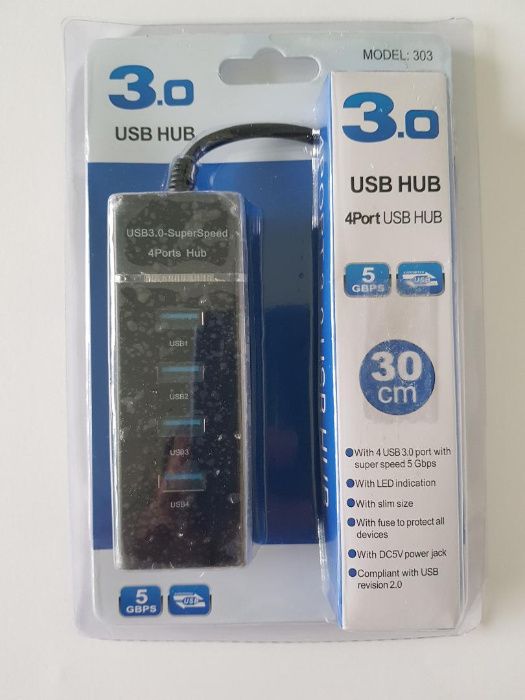 4 Port USB 3.0 viteza de transmitere mare. Nou ambalat!