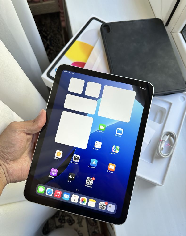 iPad 11 A16 128GB WiFi Silver 10 Цикл