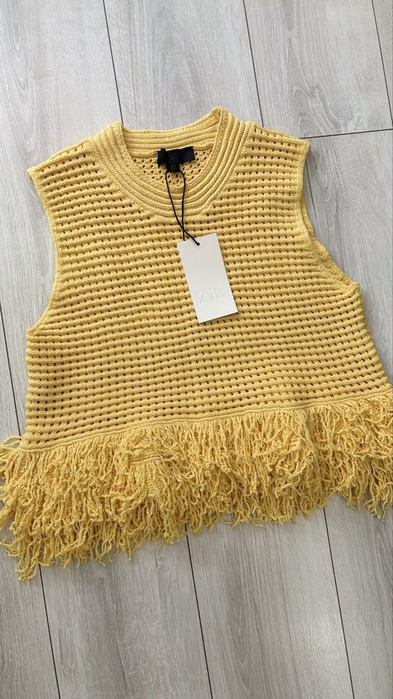 Zara красив дамски потник с ресни