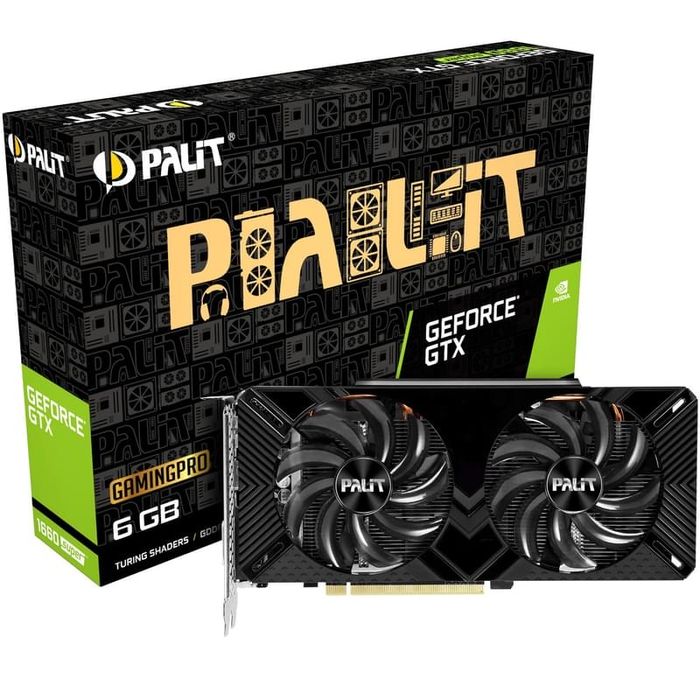 Видеокарта Palit GTX 1660Super 6gb GDDR6