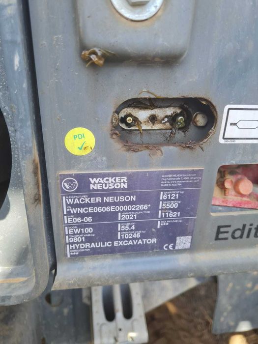 Excavator pe roti Wacker Neuson EW100/Posibilitatea finantare leasing