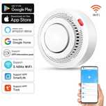 Tuya Smart WiFi или ZigBee Алармен противопожарен сензор за дим/пушек