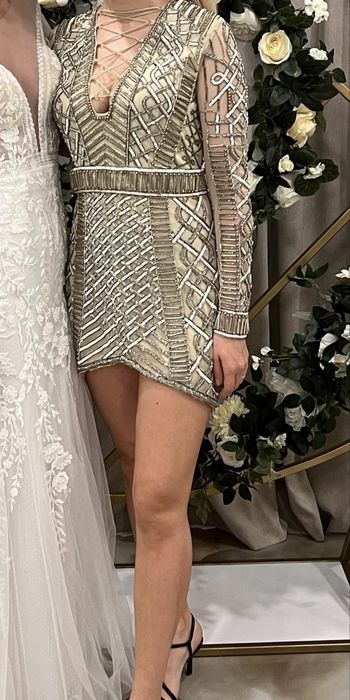 Rochie argintie