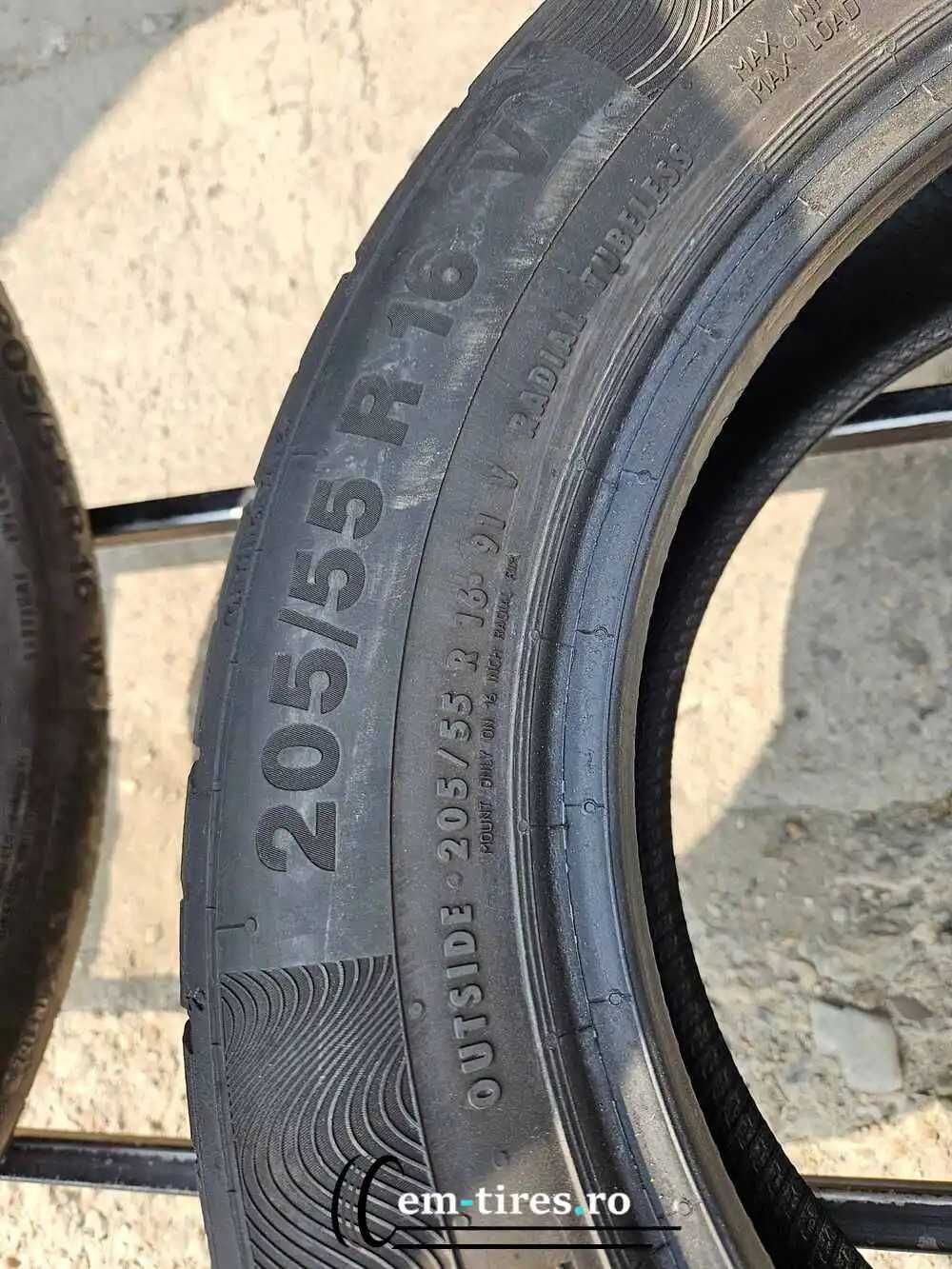 SET 2 Anvelope Vara 205/55 R16 CONTINENTAL ContiPremiumContact 5 91V