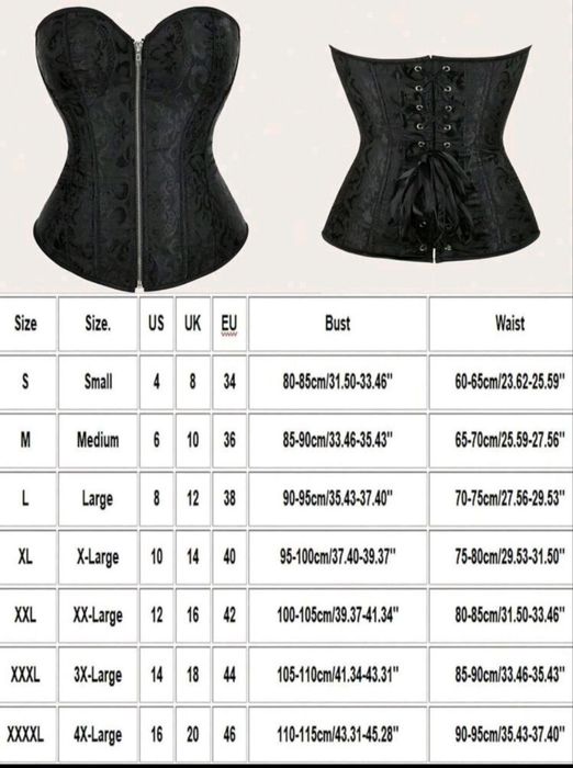 Corset dama negru