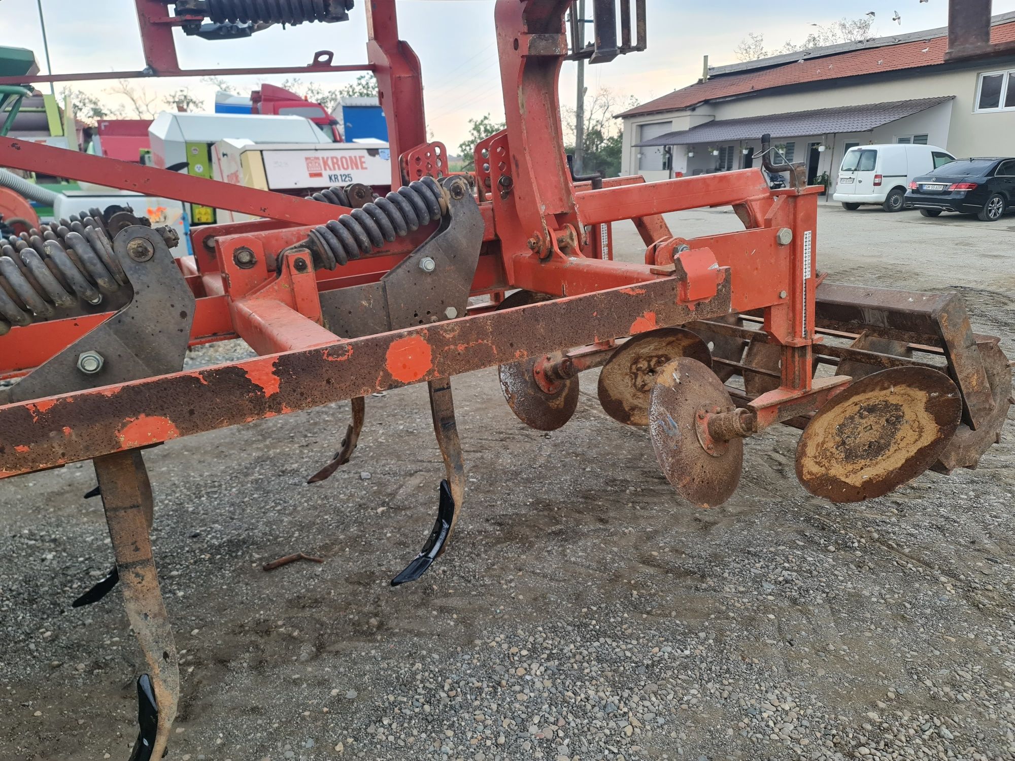 gruber cultivator combinator plug disc freza coasa grebla