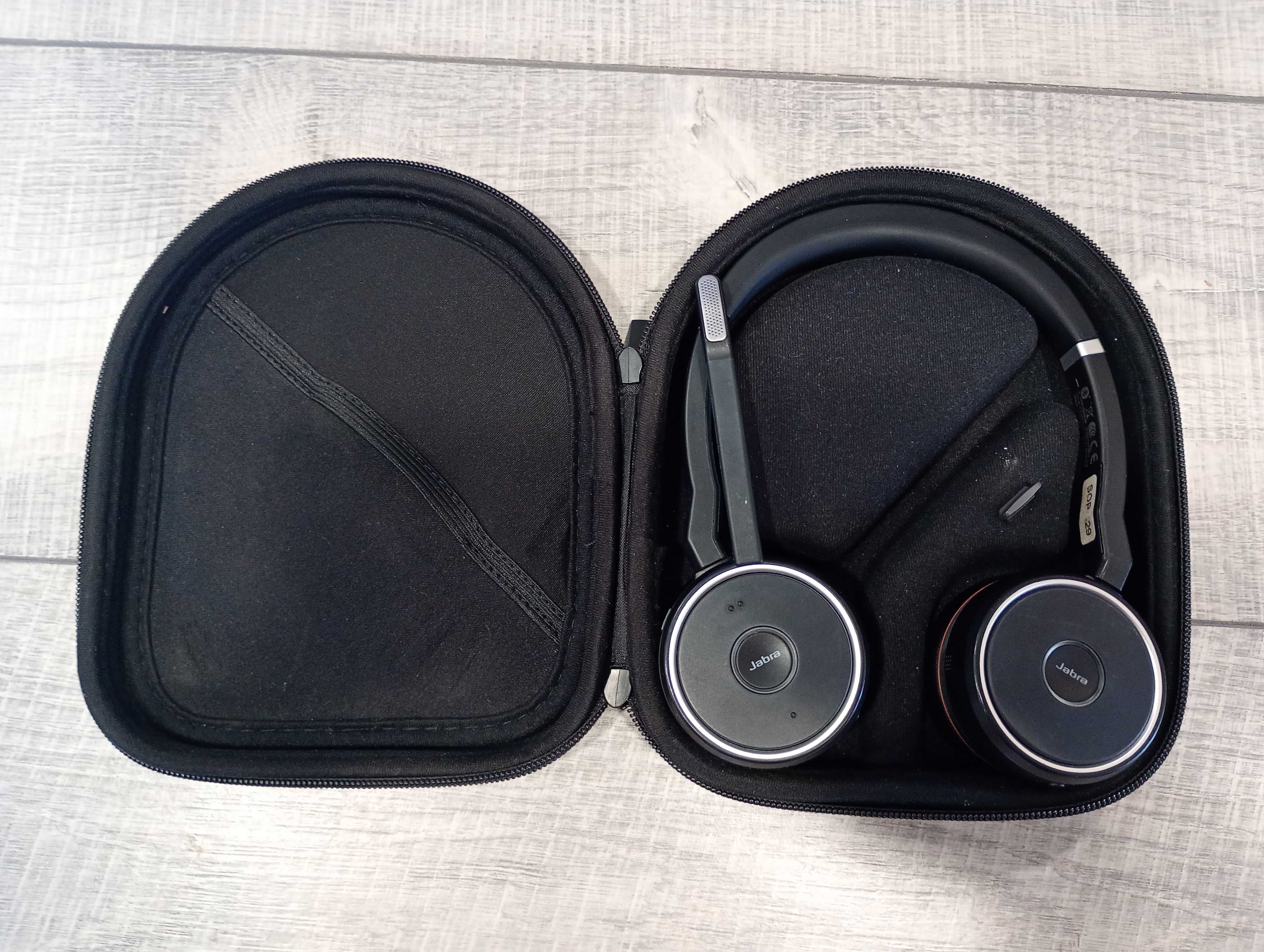 Jabra Evolve 75 UC Stereo Wireless Bluetooth слушалки,