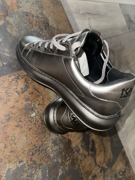 Sneakers Karl Lagerfeld culoare argintii 43