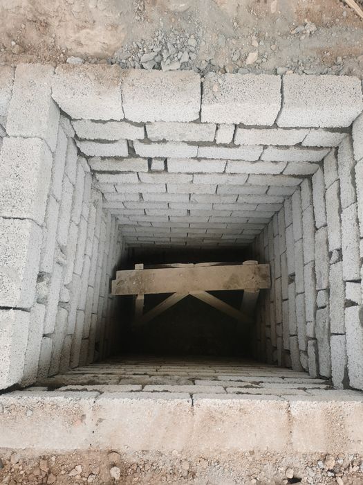 Капаем септик для канализации траншей под кабель