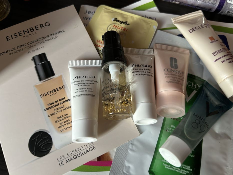 Лот сет козметика Lancome, Vichy, Nuxe