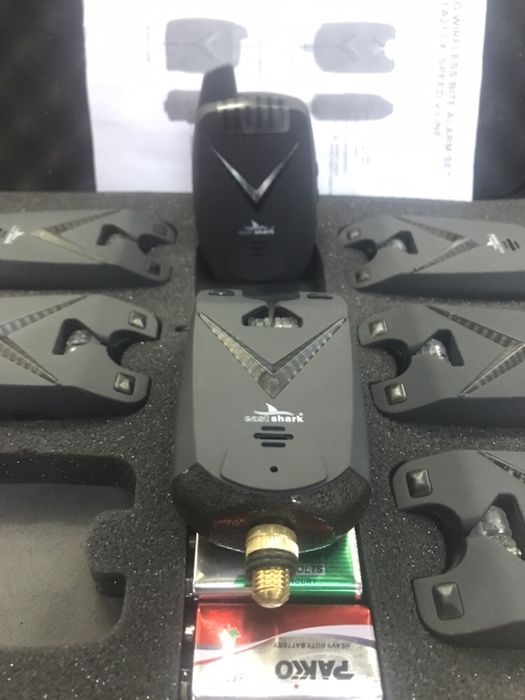 Vând Set Senzori 6 + 1 EastShark Avertizori Pescuit