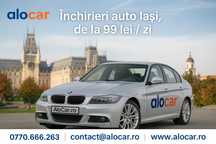Rent a Car direct din Aeroport Iași – de la 99 lei/z