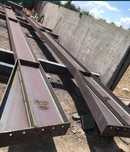 Vand hală metalica 13m×40m×5m cuprindere pe șuruburi