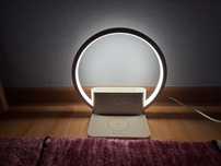 Lampa de veghe cu sunete albe pentru bebeluși și încărcare wireless